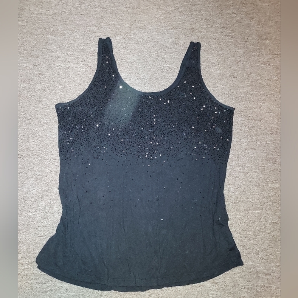 Maurices | Like New Sequin Sparkled Tank Top. - image 2
